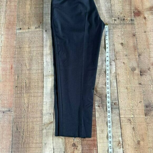 Ami Alexandre Mattiussi Black Elastic Waist Dress Pants Size 42 - Picture 4 of 10